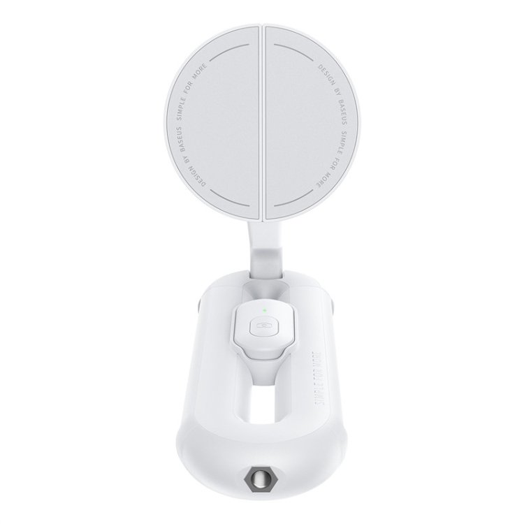 Baseus TechShot Dual-Support Phone Selfie Stick - Moon White