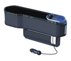 Car Seat Gap Storage Box Black