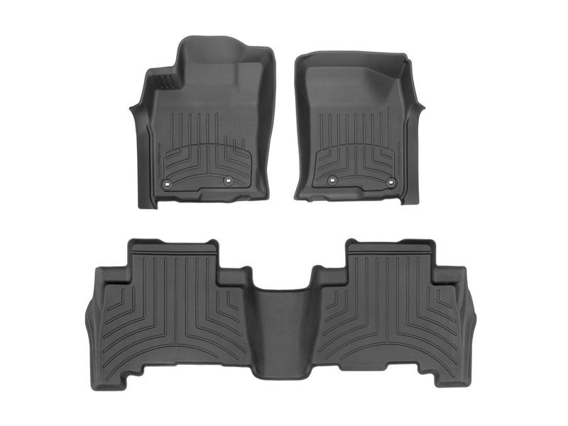 WeatherTech - FLOORLINER HP - 2014-2023 PRADO 150/GX - طقم - أسود