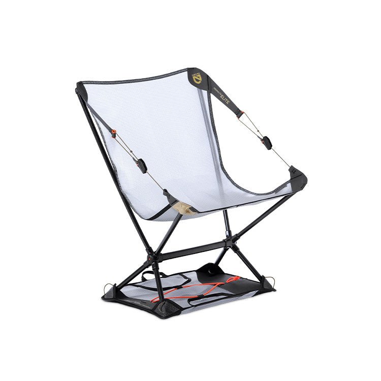 NEMO Equipment MOONLITE ELITE RECLINING CAMP - أسود