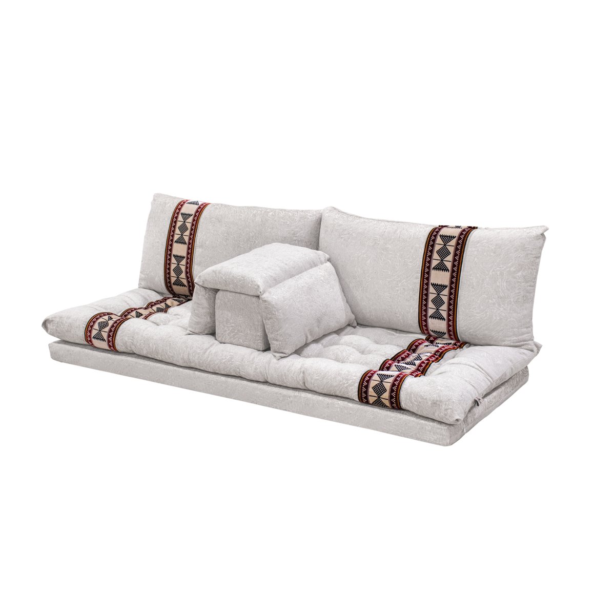 CAMPING SEAT SET DOUBLE - OFFWHITE X DIALA STRIPED