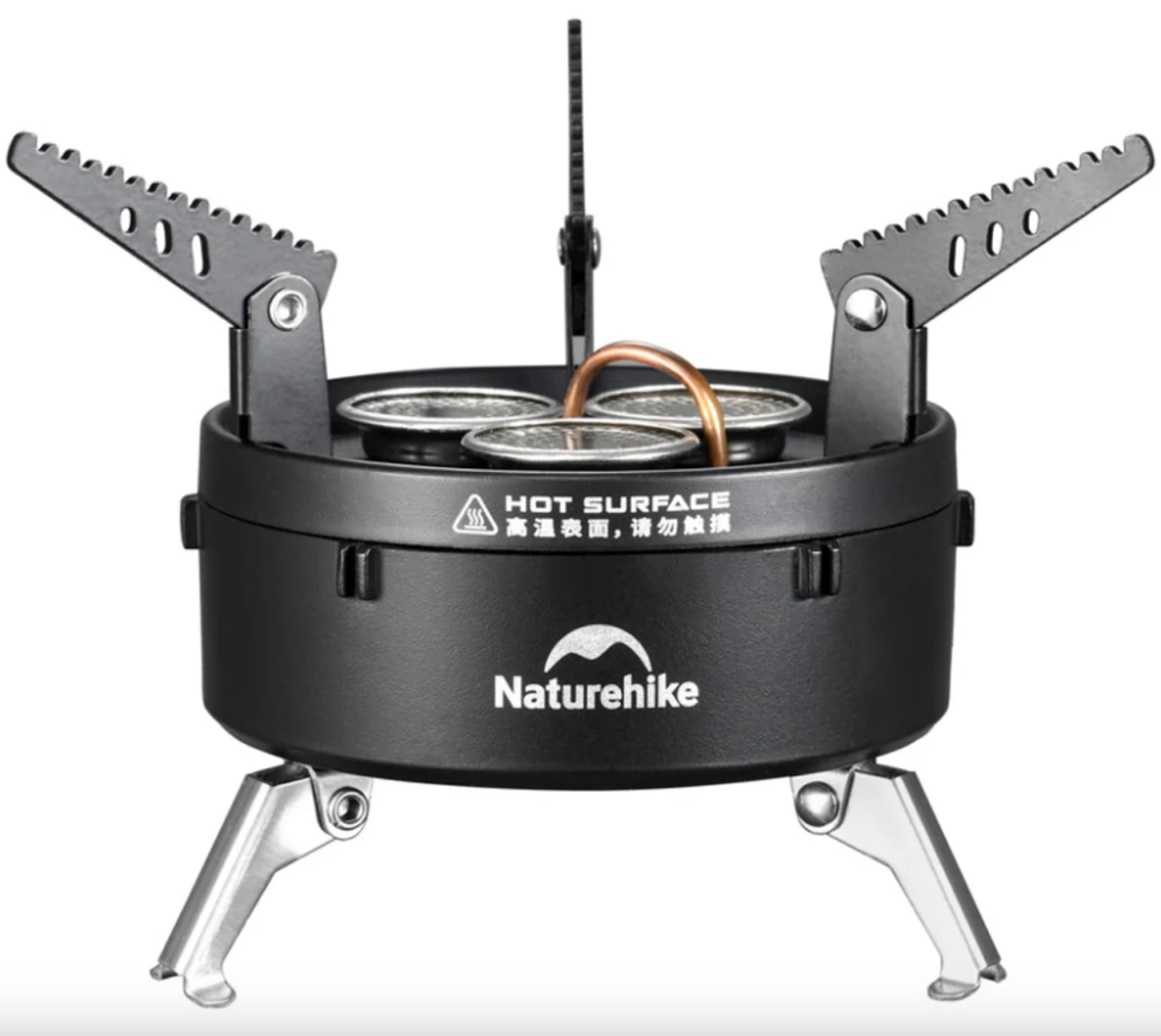 Naturehike (Dark Star) Three Burners Gas Stove - Black
