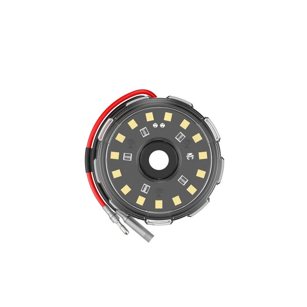 KC HiLiTES Cyclone V2 LED Single Light - Clear