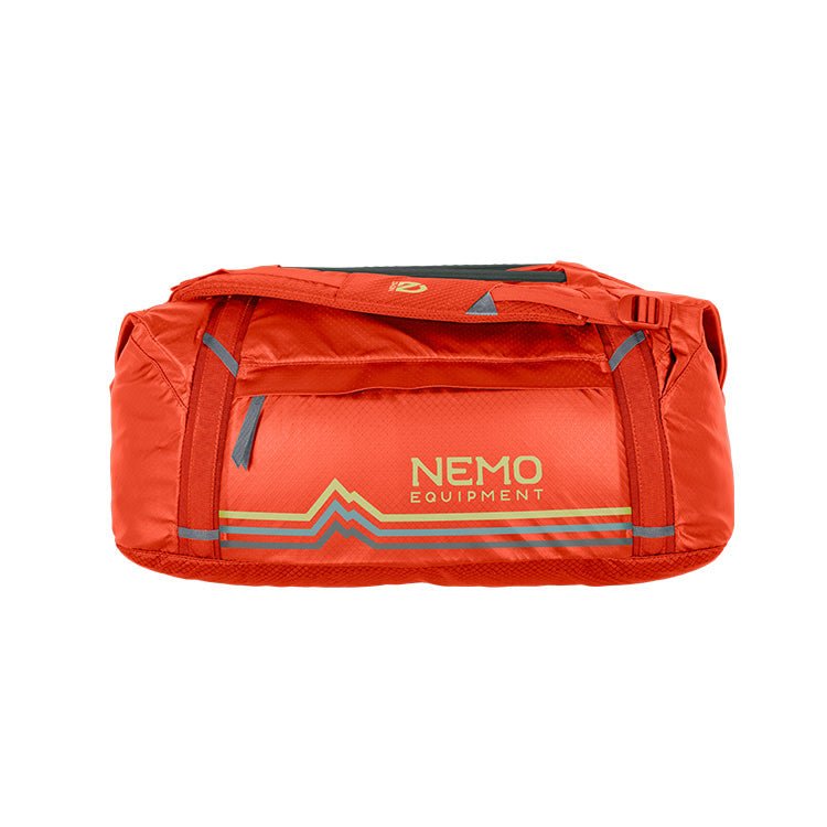 NEMO Equipment Double Haul Convertible Duffel - 30L - Spicy Orange