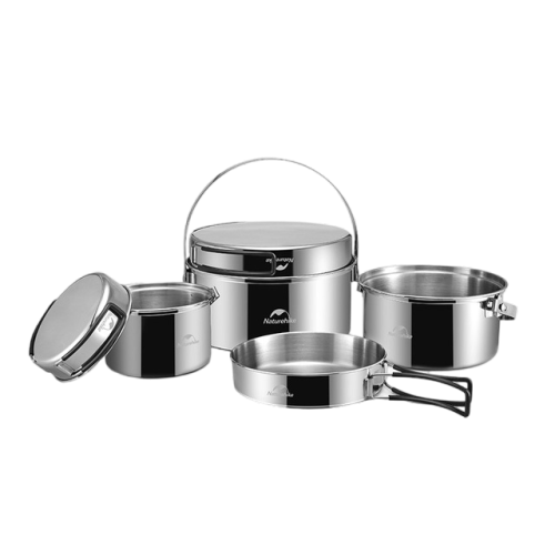 Naturehike Stainless Steel Pot Set