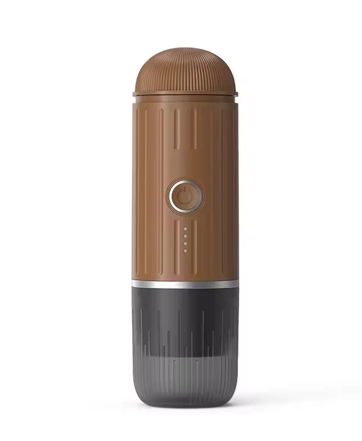 iCafilas 2 في 1 صانع إسبريسو محمول مع تدفئة - بني