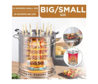 Charcoal Barrel Grill (28 Skewers)