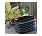 Collapsible Plastic Car Backseat Organizer 60 LTR