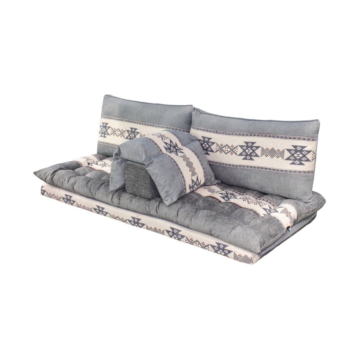 CAMPING SEAT SET DOUBLE - GREY X DIALA STAR STRIPED