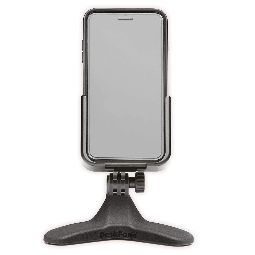 WEATHERTECH | حامل الهاتف الخلوي DESKFONE UNIVERSAL DESKTOP | أسود