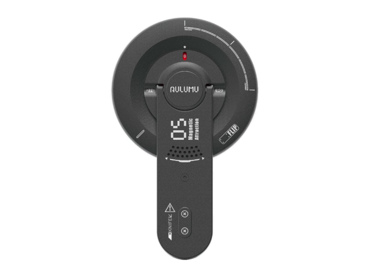 AULUMU G05 Air 5-in-1 Magnetic Phone Kickstand with Box Cutter - Black