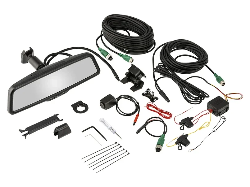 ARB طقم مرآة وكاميرا خلفية HD DVR - أمامي & خلفي - LC70S (عالمي)