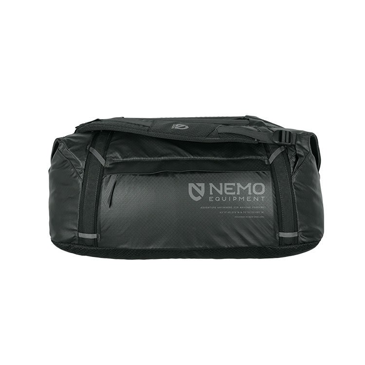 NEMO Equipment Double Haul Convertible Duffel - 30L - Goodnight Black