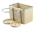 Car Armrest Box And Paper Towel Beige