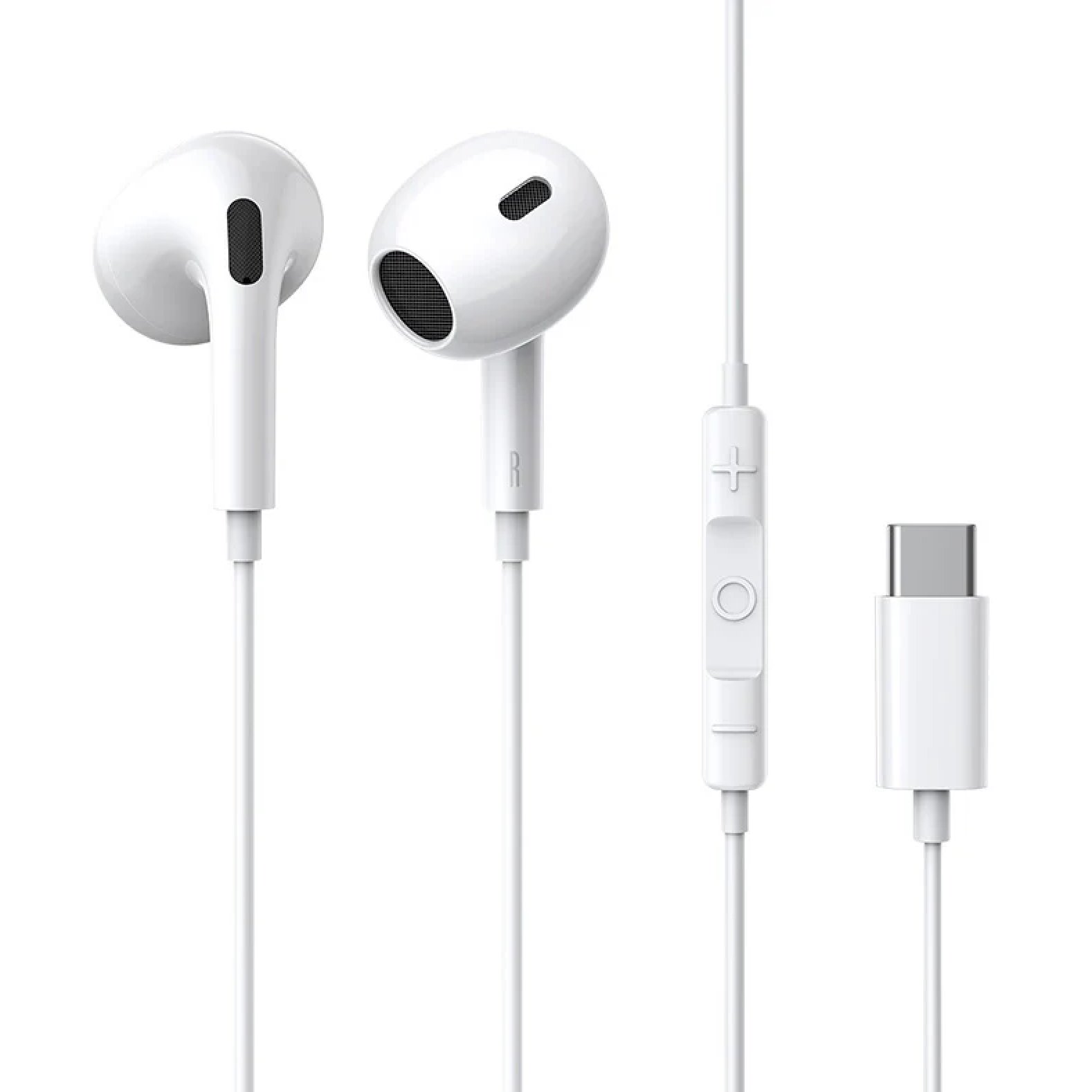 Baseus Encok CZ17 Semi-In-Ear Wired Earphones - Moon White gallery image