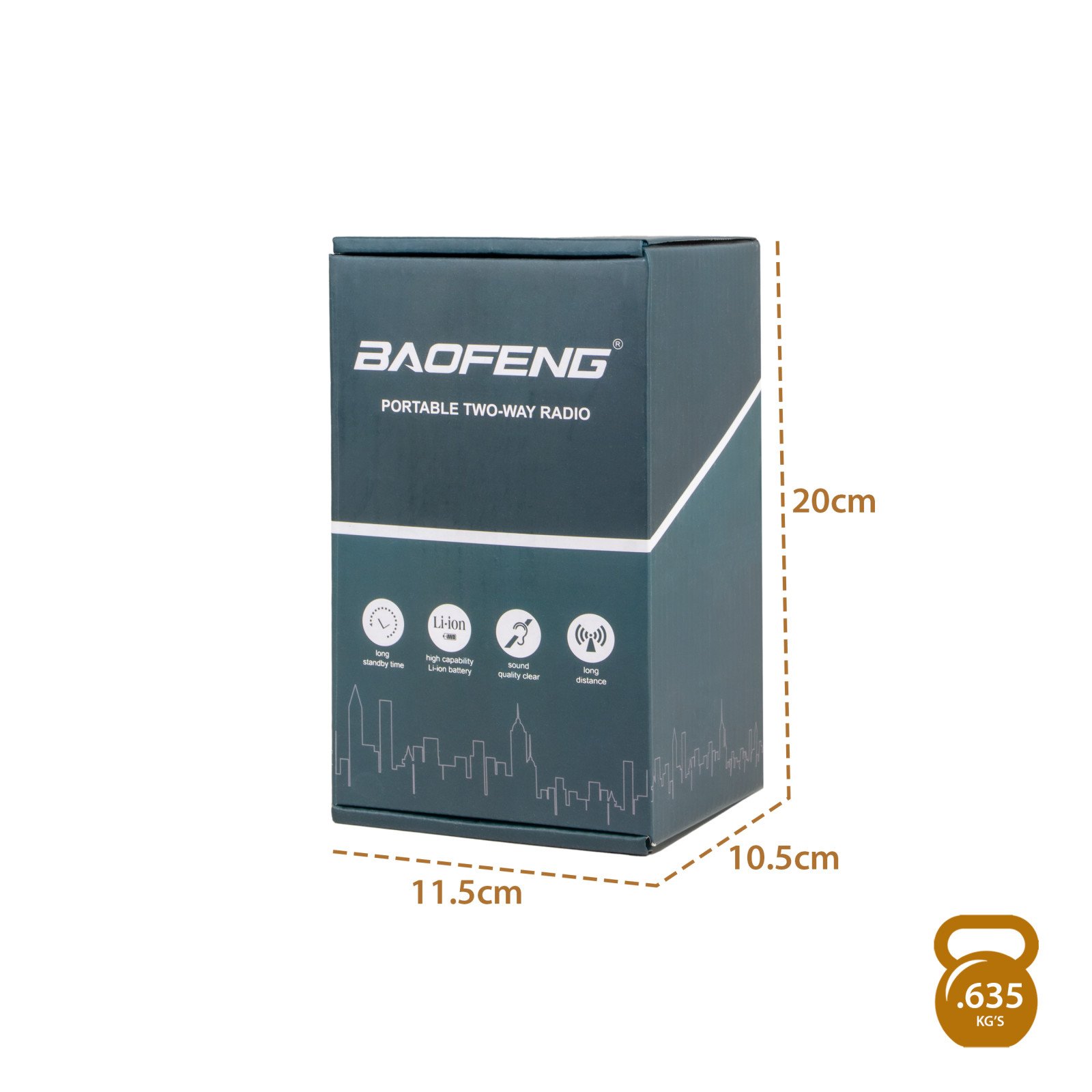 BAOFENG portable two-way radio UV-5RH gallery image