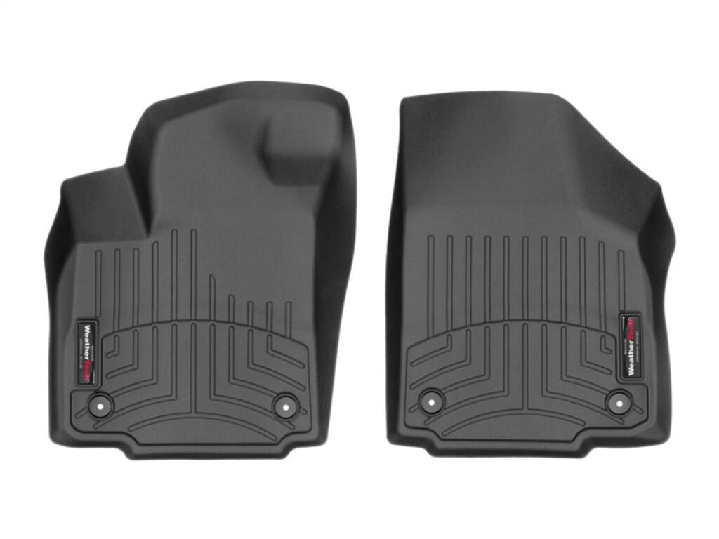 WEATHERTECH | FLOORLINER | 2015+ F150 | FR | REGULAR CAB CARPET FLOOR BENCH | BLACK gallery image