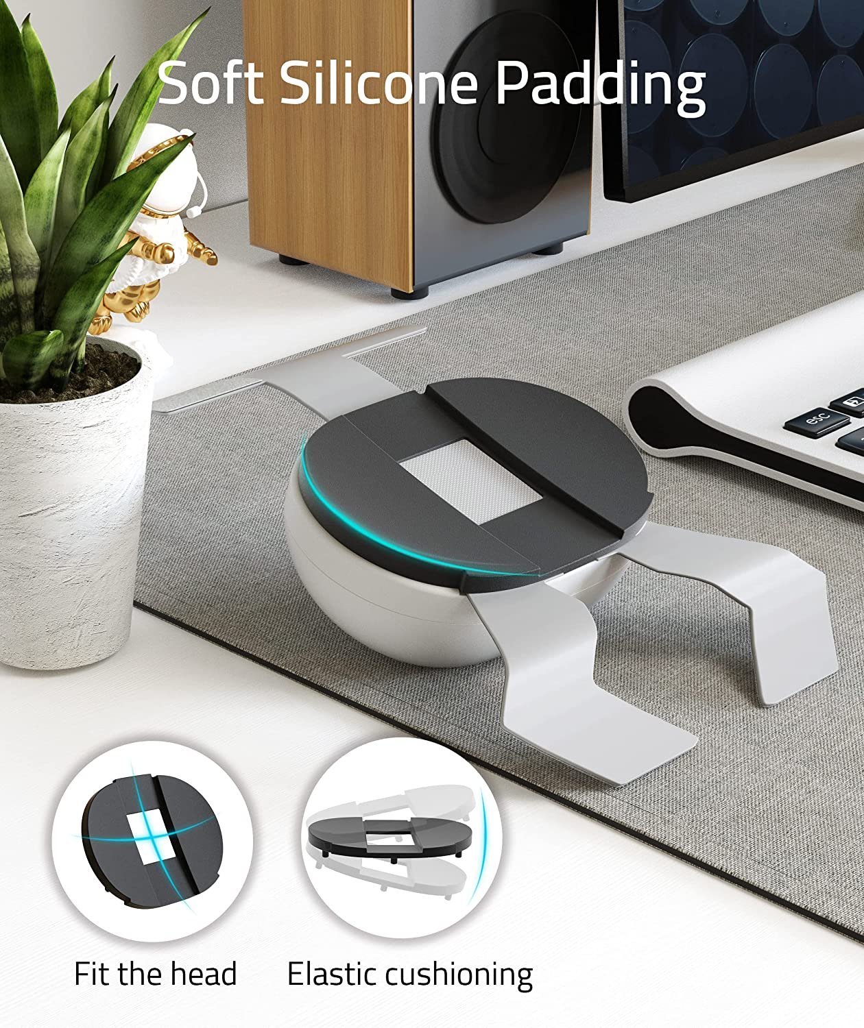 Syntech VR 10,000mAh Battery Pack Compatible with Meta/Oculus Quest 2 White gallery image
