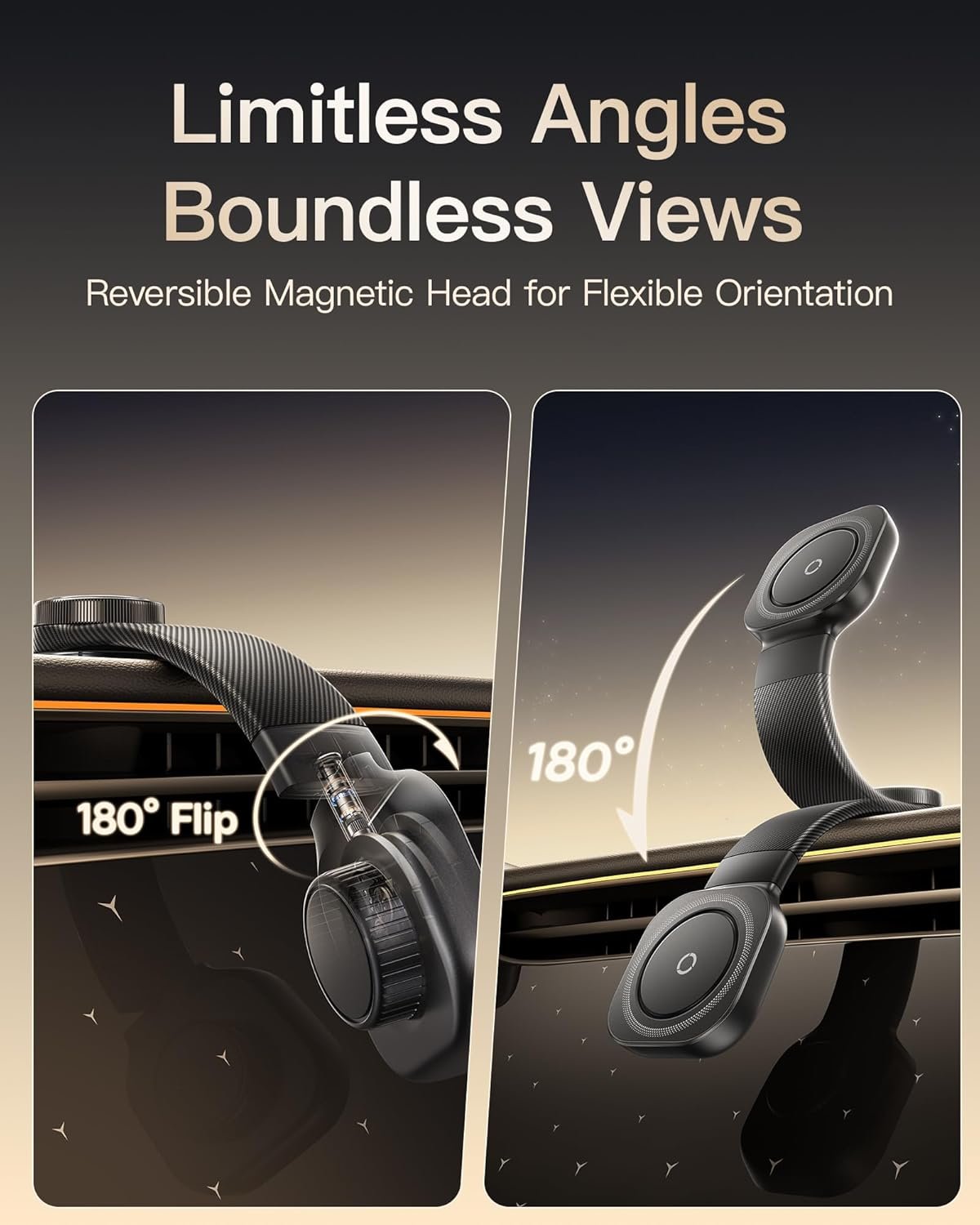 Baseus PrimeTrip C03 Magnetic Car Mount - Cosmic Black gallery image
