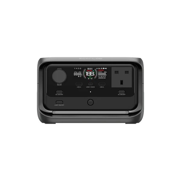 محطة الطاقة المحمولة EcoFlow RIVER 3 Plus (286Wh / 600W) Surge 1200W gallery image