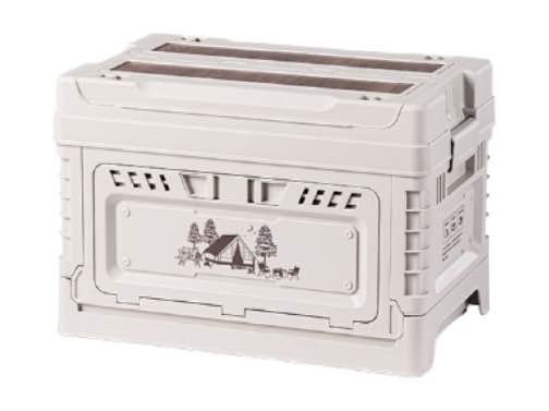Naturehike Ling Yue S PP Folding Storage Box - Light Beige (25L + 5L) gallery image