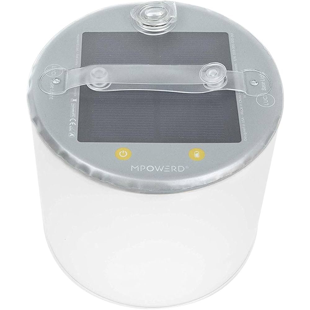 MPOWERD Luci Base Light Solar Inflatable Light + Power Bank -Grey gallery image