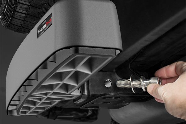 WEATHERTECH | BUMPSTEP XL HITCH MOUNTED STEP & BUMPER PROTECTION gallery image