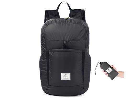 Naturehike Yunyan Silicone Folding Bag  22L - Black gallery image