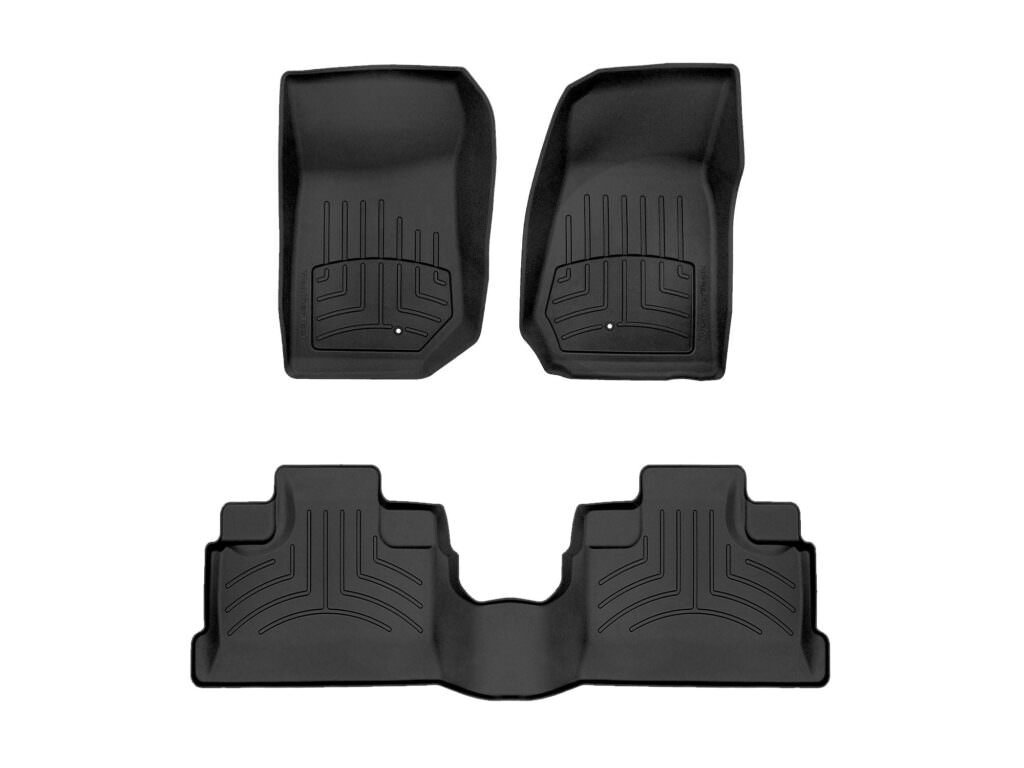 WEATHERTECH | FLOORLINER HP | 2015+ F150/RAPTOR | SET | SUPERCAB CARPET BUCKET SEATING | W/ & W/O STORAGE | BL gallery image