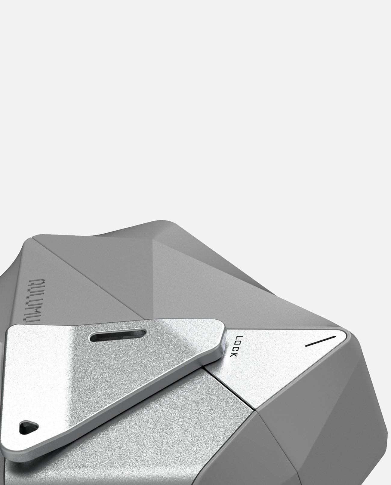 AULUMU A39 Hi-Per Shockproof Geometric Earphone Case for AirPods Pro 3 - رمادي gallery image