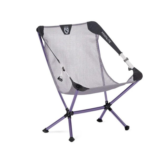 NEMO Equipment MOONLITE ELITE RECLINING CAMP كرسي - أسود Pearl gallery image