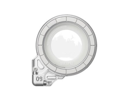 AULUMU G09 Ghost Transparent Infinite 360° Magnetic Stand - Translucent White gallery image