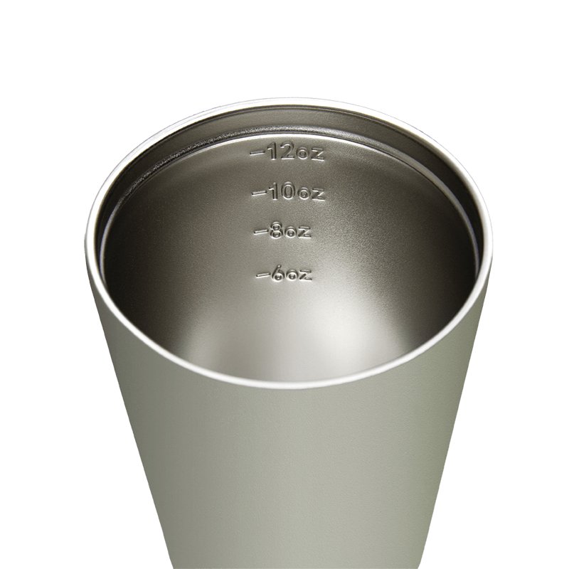 Fressko Camino 340ml / 12oz Cup - الفولاذ المقاوم للصدأ - Sage gallery image