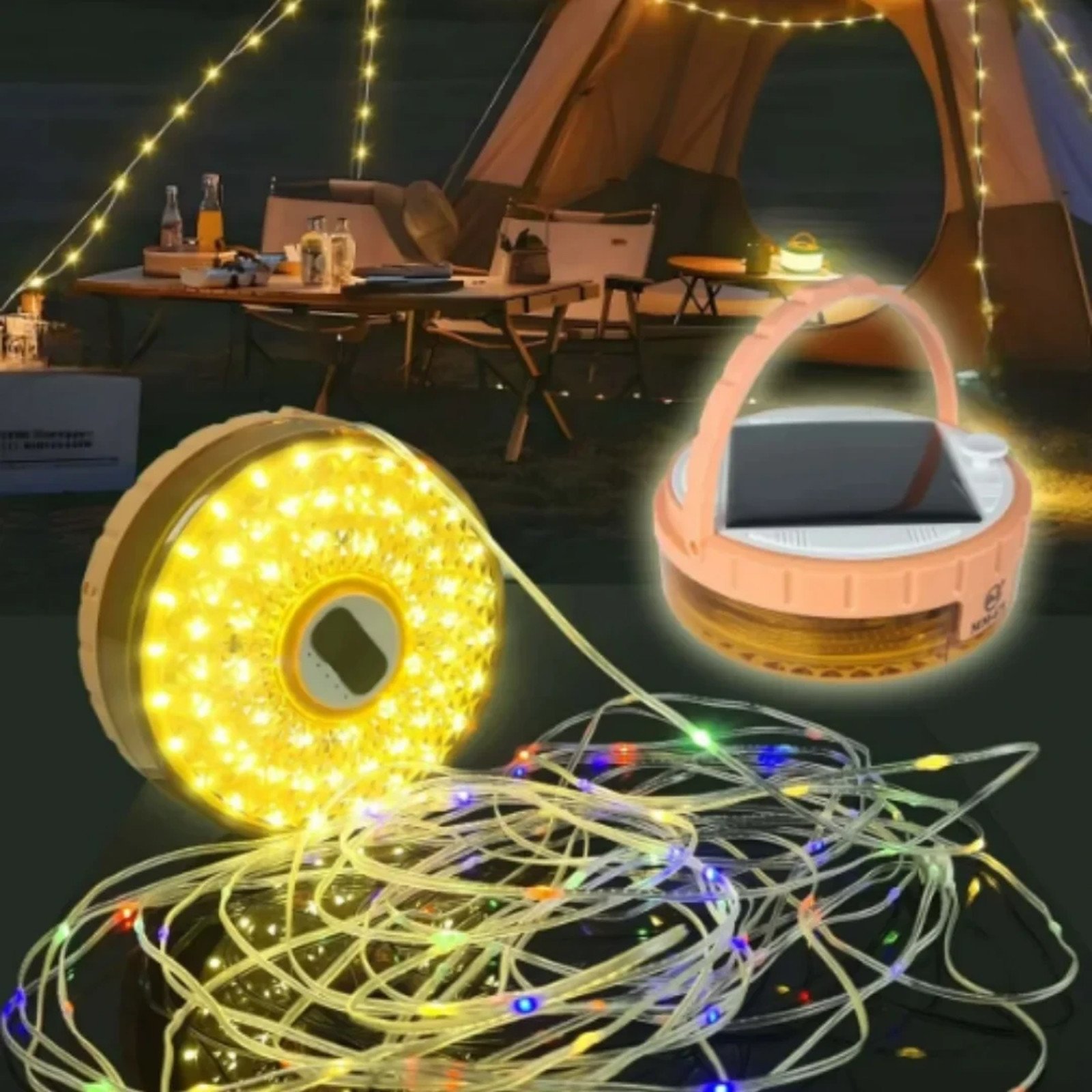 ليت زينة طاقة شمسية 12متر MM-678 gallery image