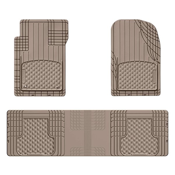 WEATHERTECH | حصيرة أرضية UNIVERSAL TRIM-TO-FIT 3 PIECE | TAN gallery image