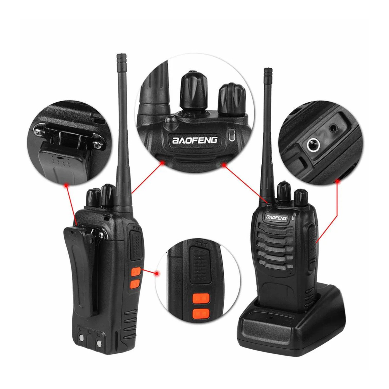 BAOFENG portable two-way radio bF-888S gallery image
