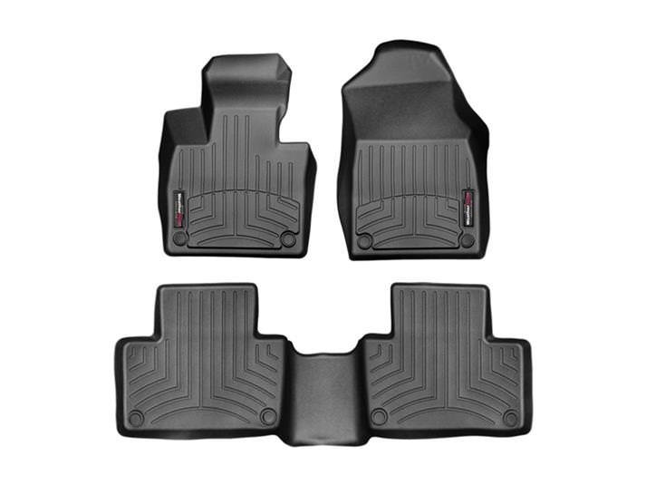 WEATHERTECH | FLOORLINER | 2015+ F150 | FR | REGULAR CAB CARPET FLOOR BENCH | BLACK gallery image