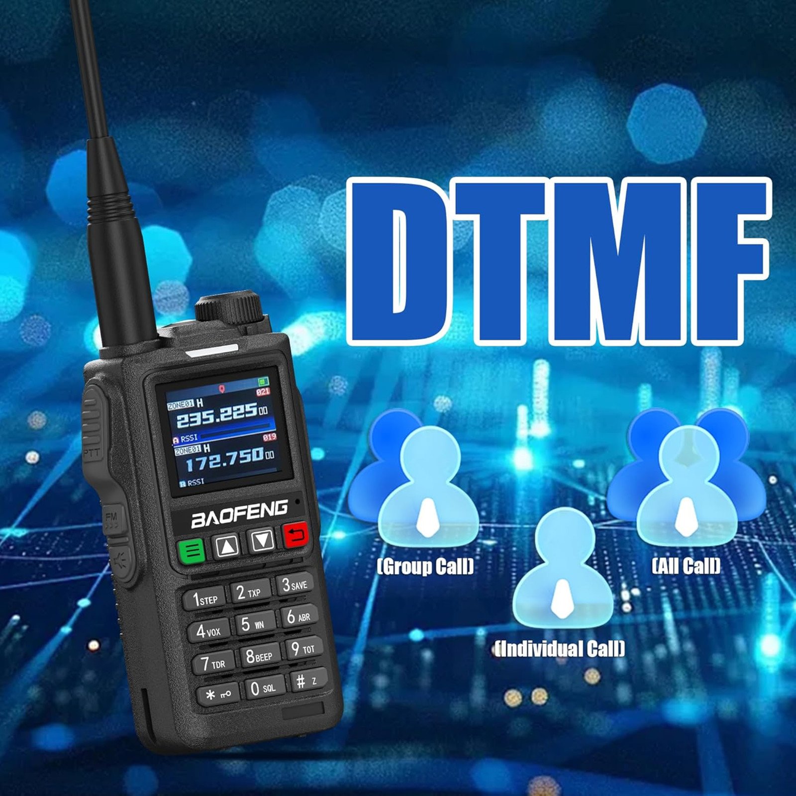 BAOFENG Talkie Walkie With ANTENNA gallery image