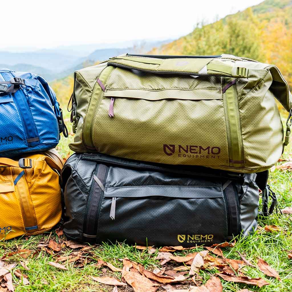 NEMO EQUIPMENT | DOUBLE HAUL CONVERTIBLE DUFFEL | 30L | LAKE gallery image