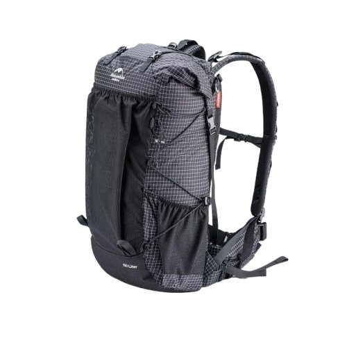 Naturehike Rock Hiking Backpack - Black (60L+5L) gallery image