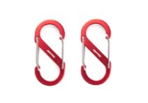 Naturehike S Type Aluminum Alloy Hook - Red 2PCs (Medium) gallery image