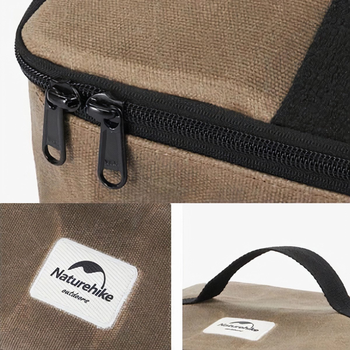 Naturehike Square Camping Storage Bag - Warbler Brown (5.4L) (28*24*10) gallery image