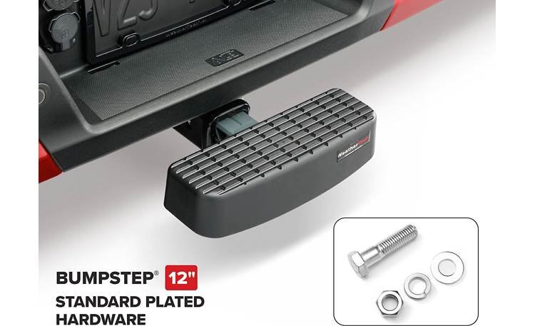 WEATHERTECH | BUMPSTEP HITCH MOUNTED STEP & BUMPER PROTECTION | FITS 2′′ HITCH gallery image