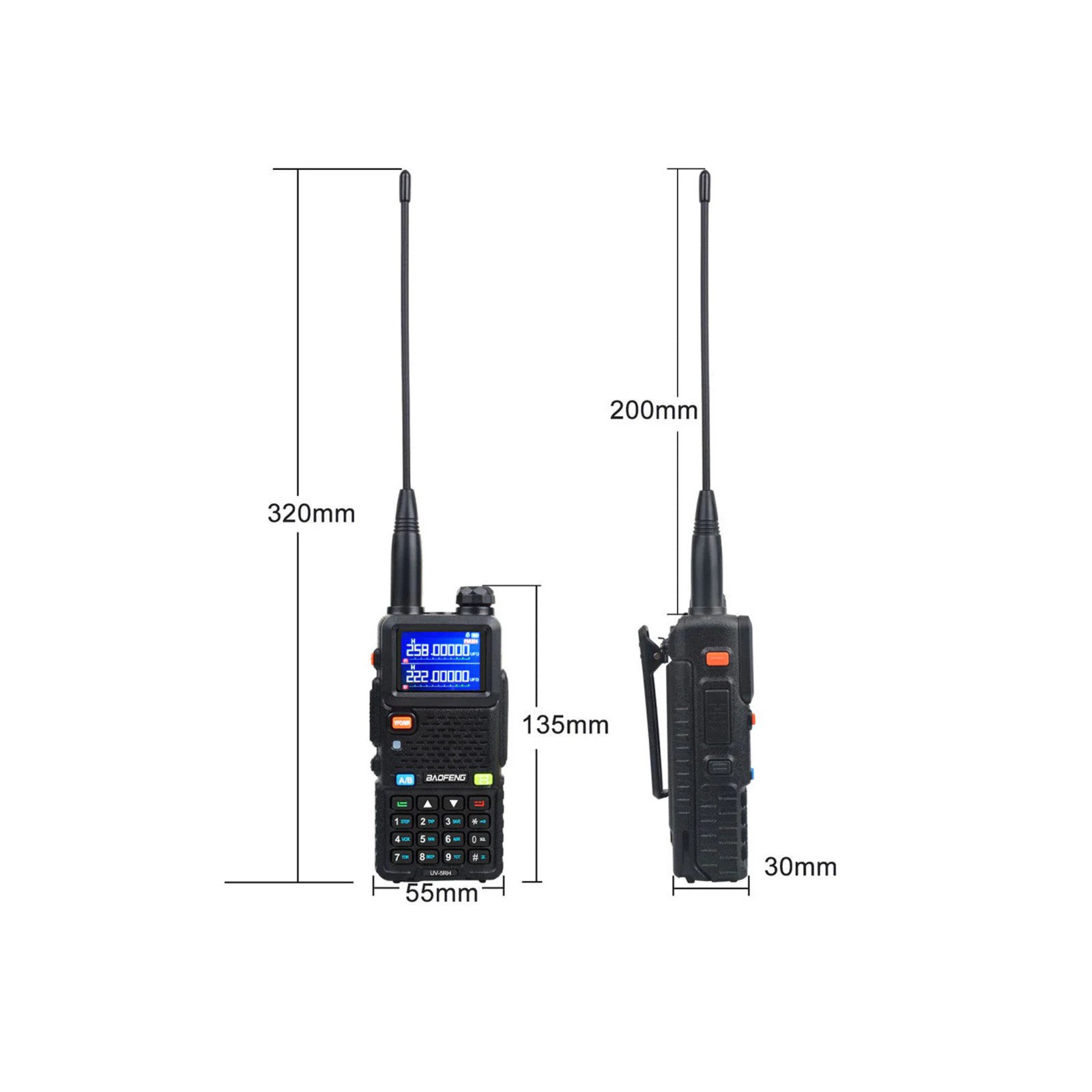 BAOFENG portable two-way radio UV-5RH gallery image