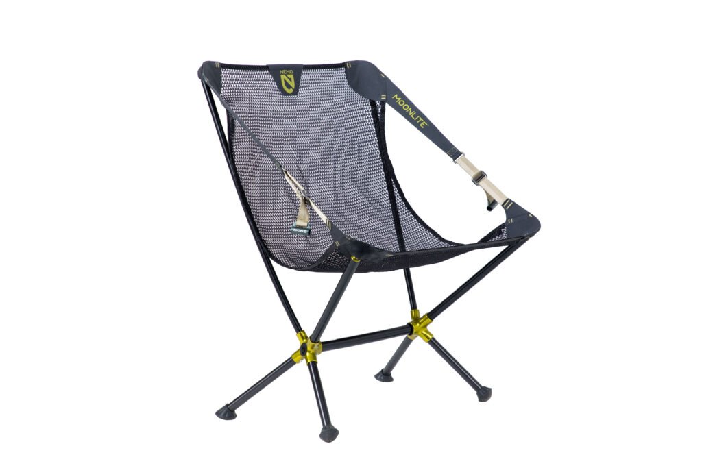 NEMO Equipment MOONLITE ELITE RECLINING CAMP كرسي - أسود Pearl gallery image