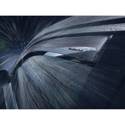 WEATHERTECH | SIDE WINDOW DEFLECTORS | 2020+ GM 2500HD | FR & RR | CREW CAB gallery image