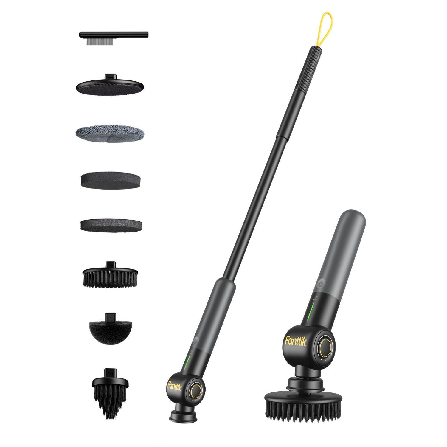 Fanttik G9 Pro Cordless Spin Scrubber - Black gallery image