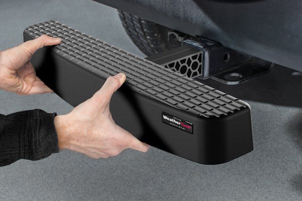 WEATHERTECH | BUMPSTEP XL HITCH MOUNTED STEP & BUMPER PROTECTION gallery image