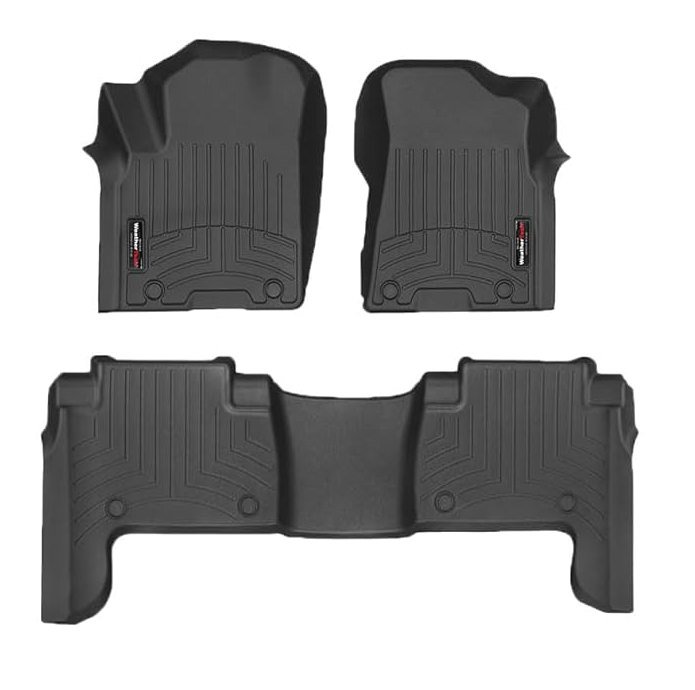 WEATHERTECH | FLOORLINER | 2019-2022 Y62/QX80 | SET | BLACK gallery image
