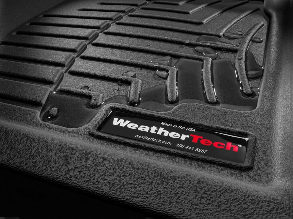 WEATHERTECH | FLOORLINER | 2014-2018 GM 1500/2015-2019 2500HD | SET | CREW CAB CARPET BUCKET SEATING | W/O SHI gallery image